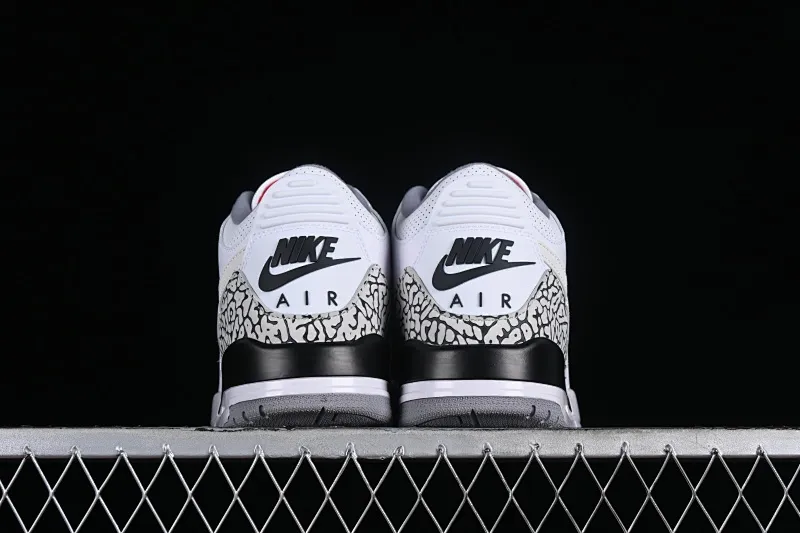 All categories Air Jordan Jordan series basketball shoes Air Jordan 3 Air Jordan 3 "Tinker Hatfield" AJ3 Joe 3 manuscript white cement hook AV6683-160